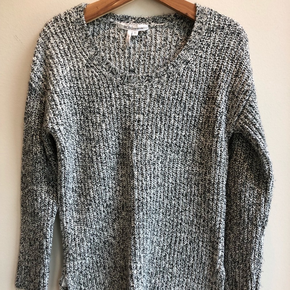 Black and White BCBG Sweater